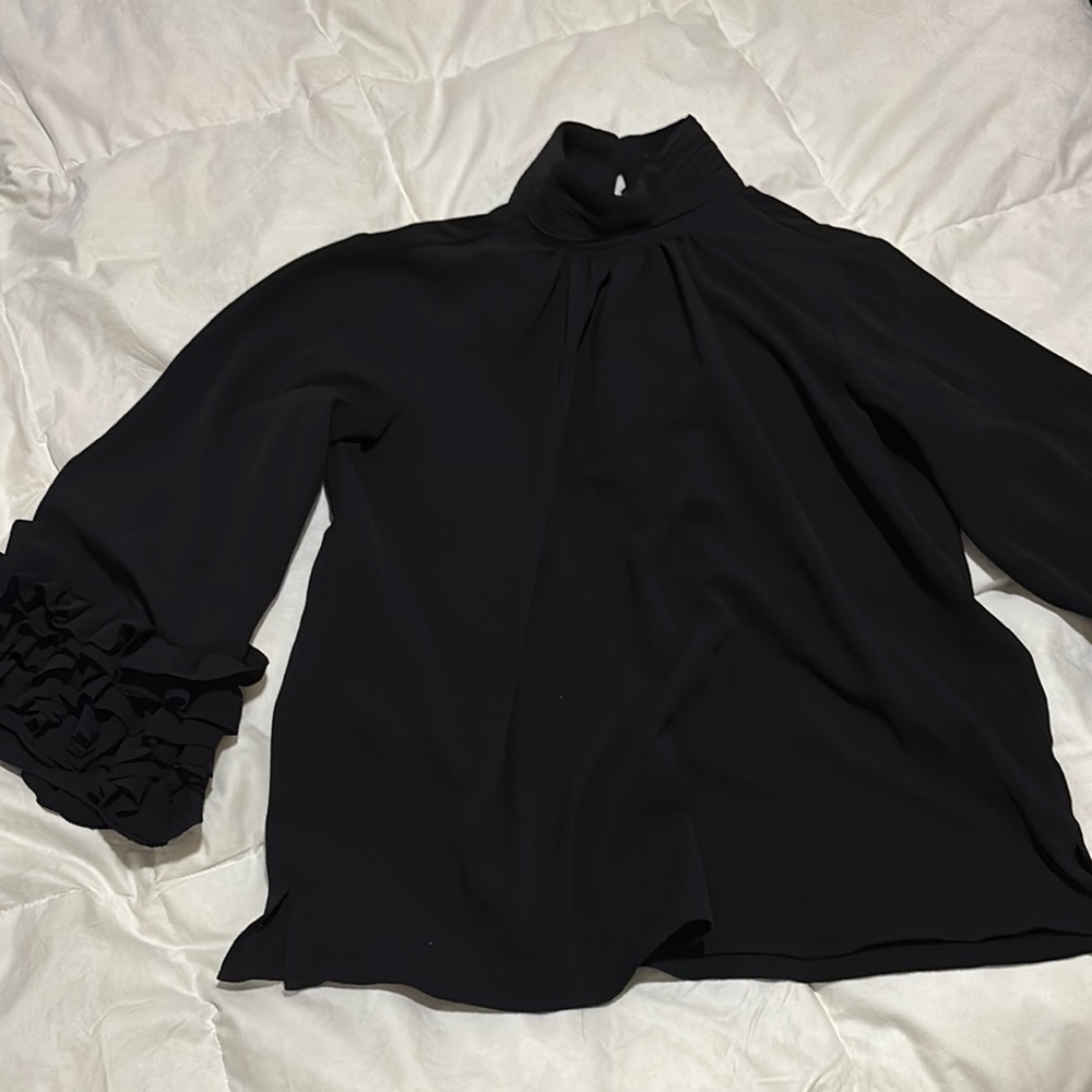 Elegant Black Women's Top